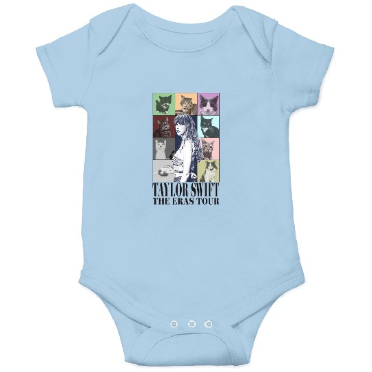Discover TS Eras Tour Two Sided Shirt, taylor version Fan Shirt, Taylor Eras Tour cat Onesies