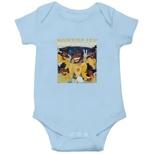 Vintage Disney Powerline Onesies, Powerline Stand Out Tour Onesies, Powerline Goofy Movie