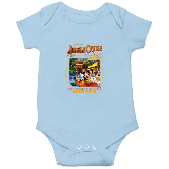 Vintage Jungle Cruise Disney Onesies, Disney Trip Onesies