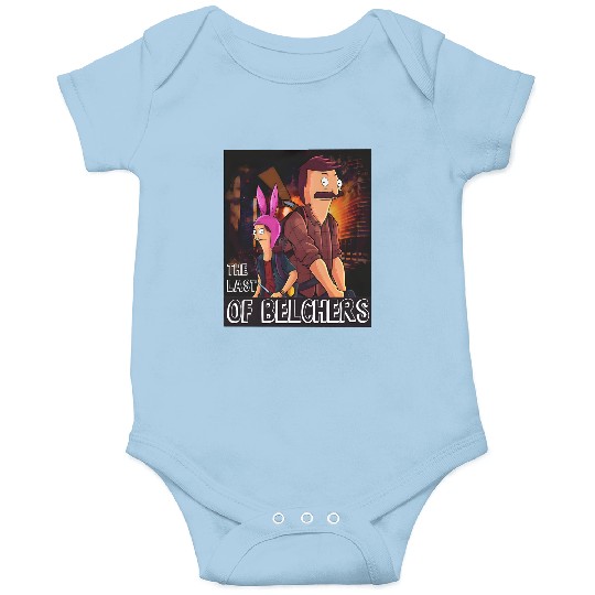 The Last Of Us Bobs Burgers Funny Graphic Onesies