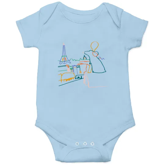 Remy Onesies, Ratatouille Onesies, Epcot Onesies, Disney Vacation Onesies