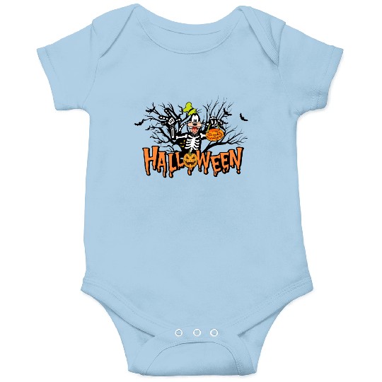 Goofy Halloween Onesies, Disneyland Halloween Shirtt, Disney Spooky Season Onesies