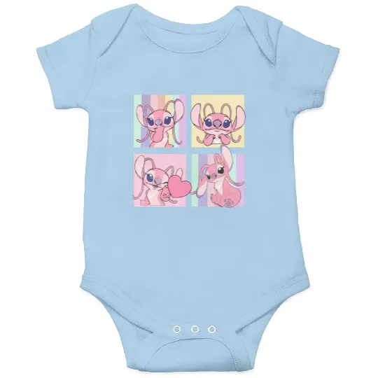 Retro Disney Angel Onesies, Stitch and Angel Onesies