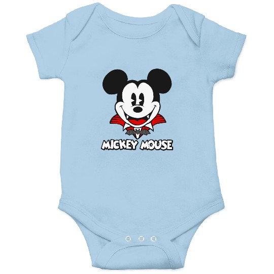 Mickey Vampire Dracula Big Face Onesies Disney Summer Trip Onesies