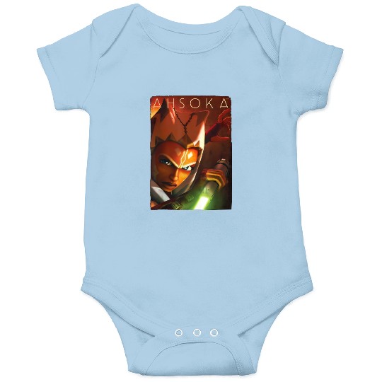 Ahsoka Tano Onesies, Power of the Galaxy Lightsaber Onesies, Disney Star Wars Onesies