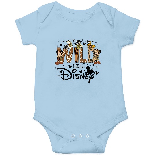 Wild About Disney Onesies, Minnie Safari Onesies, Animal Kingdom Onesies, Disney Safari Onesies, Disney Kids Tees