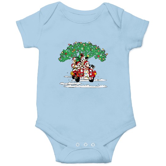 Disney Christmas Onesies, Animal Kingdom Christmas Onesies, Christmas Tree Onesies, Mickey And Friends Christmas Onesies, Disney Xmas, Mickey Mouse