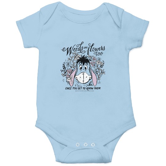 Disney Winnie The Pooh Eeyore Weeds Are Flowers Onesies