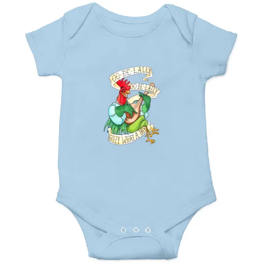 Disney Robin Hood Funny Alan A Dale Rooster OO De Lally Onesies, Magic Kingdom WDW Onesies
