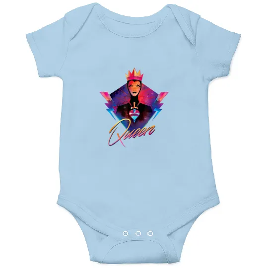 Disney Villains Evil Queen Neon 90s Rock Band 93 Onesies