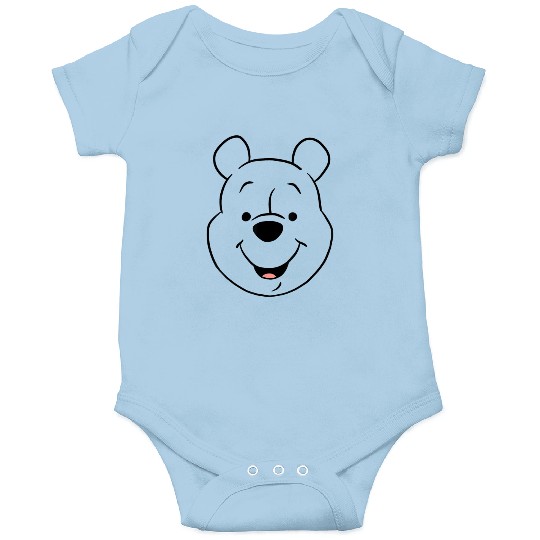 Disney Winnie The Pooh Pooh Bear Large Face Onesies