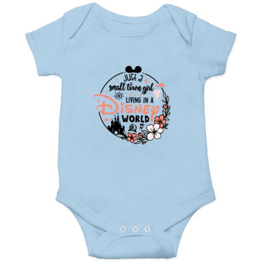 Just a Small Town Girl Living in a Disney World Onesies, Disney World Onesies, Disney Onesies