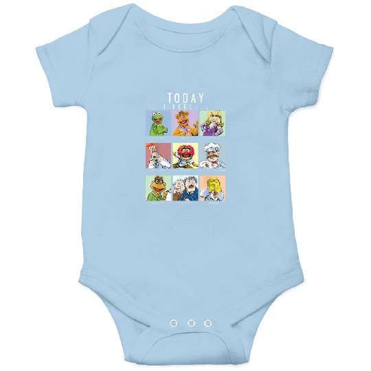 Disney The Muppets Today I Feel Box Up Onesies