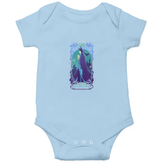Disney Maleficent The Sorceress Deep Purple Grap Onesies