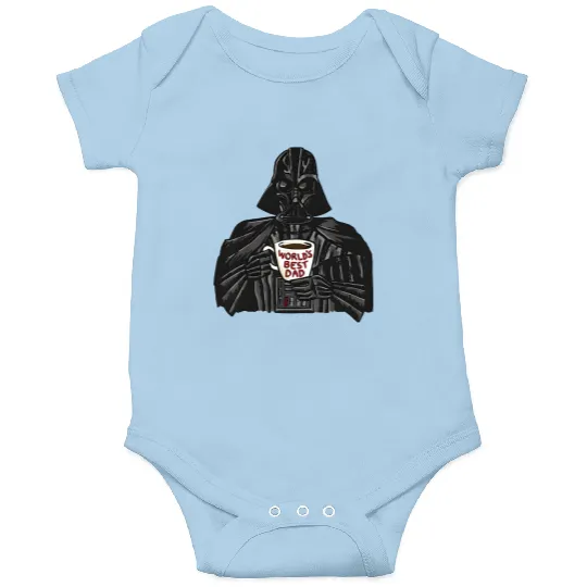 Darth Vader World's Best Dad Mug Onesies, Disney Star Wars Onesies,