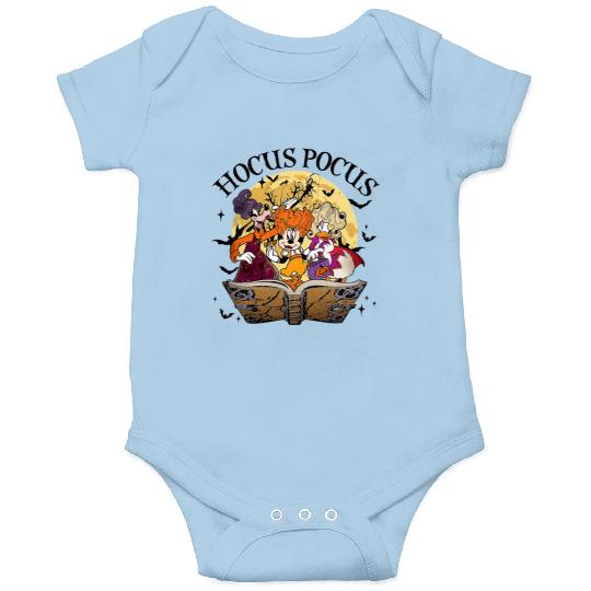 Disney Hocus Pocus Onesies, Minnie Daisy Clarabelle Cosplay Pocus Sanderson Sisters Onesies