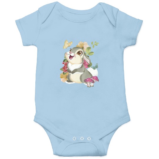 Disney Bambi Thumper Vintage Floral Onesies