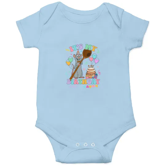 Ratatouille Remy It's My Birthday Onesies Disney Family Matching Onesies