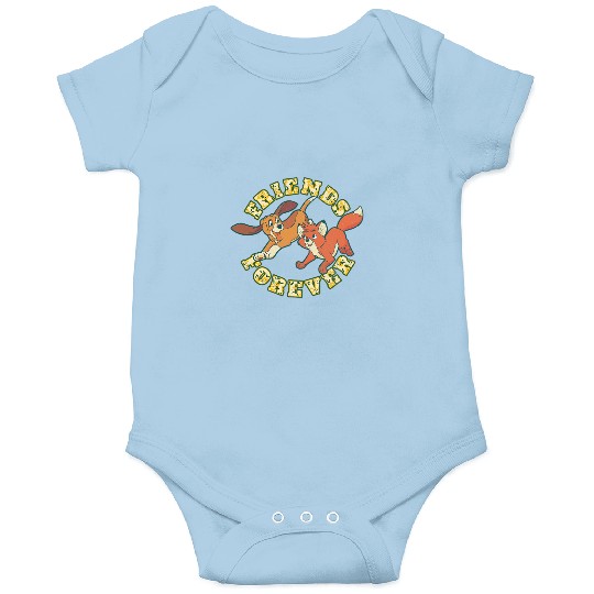 Disney The Fox and the Hound Tod And Copper Friends Forever Onesies