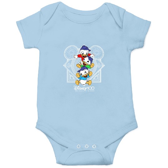 Discover Disney Ducktales Huey, Dewey, and Louie Onesies, Disney 100 Years Of Wonder Onesies