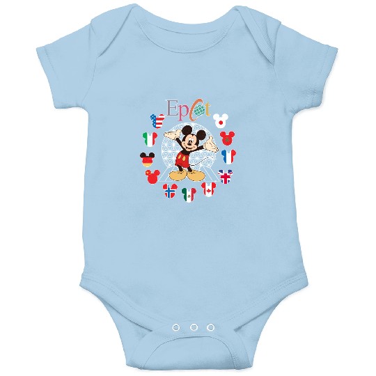 Disney Epcot World Traveler Onesies, Disney Epcot World Traveler Disney Trip Matching Onesies