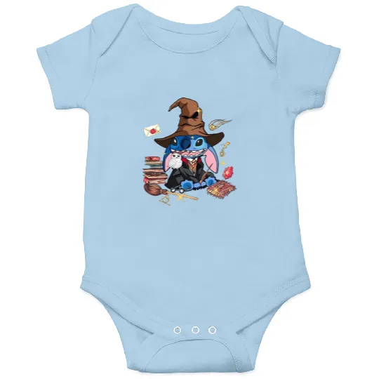 Stitch Witch Disney Trip Wizard Harry Potter Universal Studios Onesies, Stitch Lover Gift