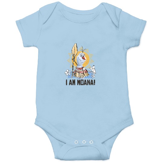 Funny Disney Olaf Presents Moana Costume Sketch Onesies, WDW Trip  Onesies Family Birthday Gift