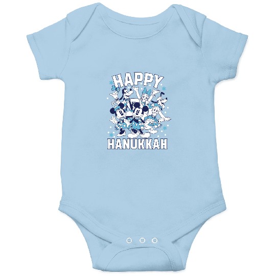 Disney Happy Hanukkah from Mickey Mouse and Friends Onesies