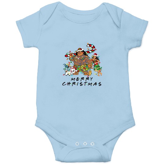 Disney Christmas Onesies, Moana Christmas Onesies