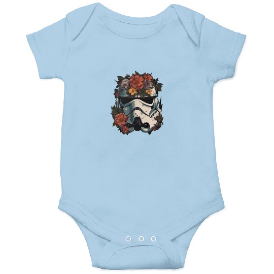 Stormtrooper Floral Flower Retro Onesies Disneyland Summer Trip 2023 Onesies