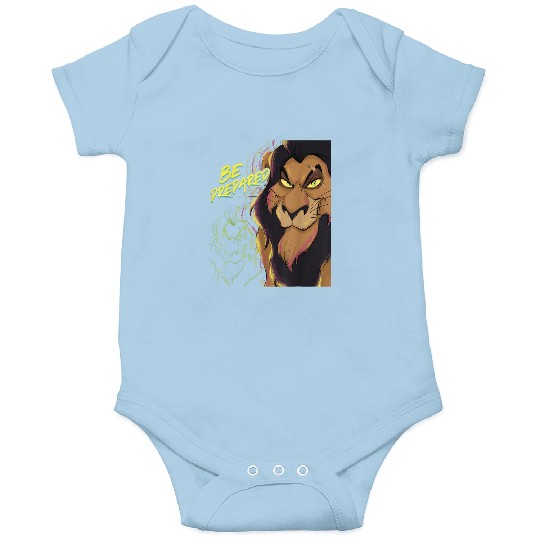 Disney The Lion King Scar Be Prepared Villains Halloween Onesies