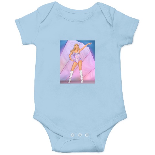 Instagram  - illustriousjane  _  taylorswift - eras tour Onesies