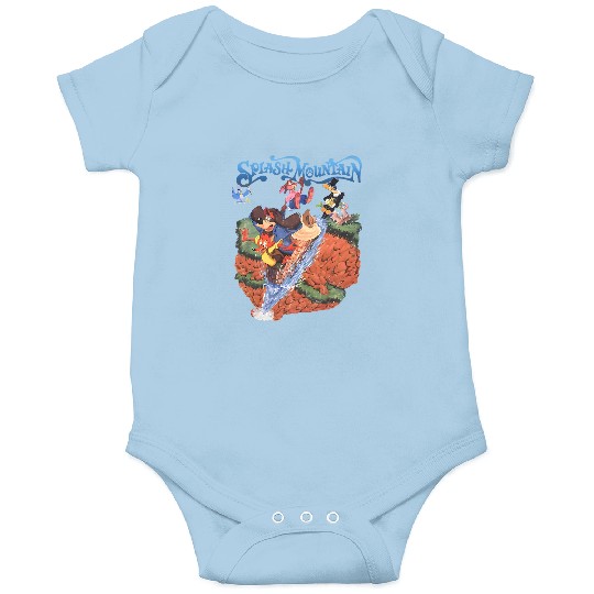 Vintage Disney Splash Mountain Onesies, Disney Mountain Onesies, Brer Rabbit, Brer Bear, Water Ride Disneyworld Onesies