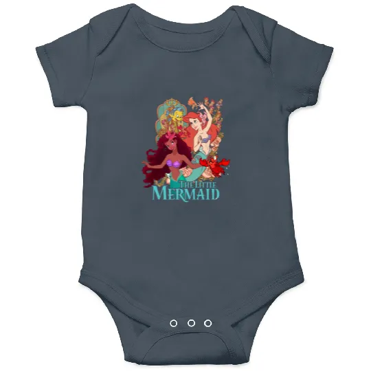 Retro Disney The Little Mermaid Onesies, The Little Mermaid Onesies