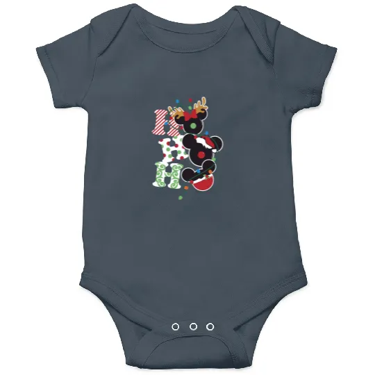 Disney Christmas Onesies, Ho Ho Ho Disney Onesies, Christmas Onesies