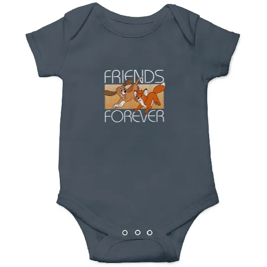 Friend Forever - Hound Tod & Copper Onesies, The Fox and The Hound Onesies, Disney Best Friend Onesies, Disney 2023 Onesies, Gift Ideas