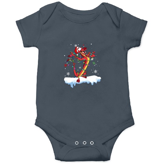 Disney Mulan Mushu Dragon Christmas Lights Onesies