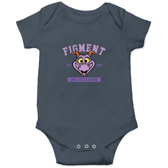 Disney Figment Onesies, Purple Dragon Onesies, Epcot Figment Onesies, Figment Est 1983 Onesies