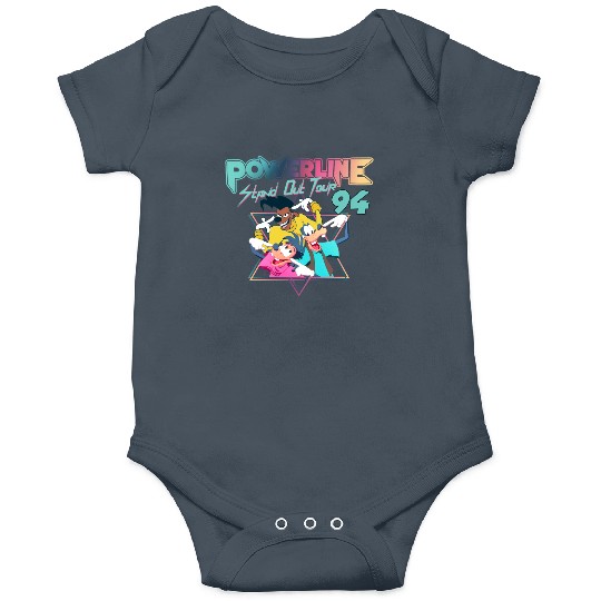 Disney A Goofy Movie Powerline World Tour 95 Retro 80s Onesies