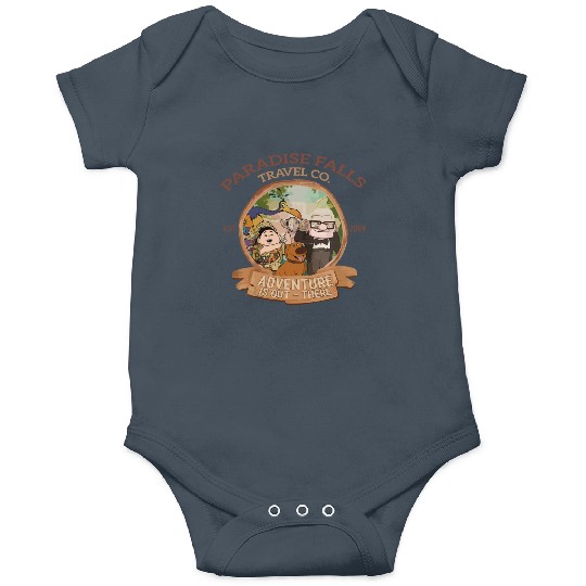 Paradise falls Travel & Co. Onesies, Disney up Onesies, Disney trip Onesies, Disney matching Onesies