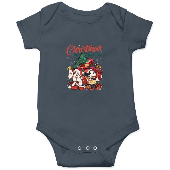 Christmas Tree Mickey &  Mickey Mouse Onesies, Disney Mickey