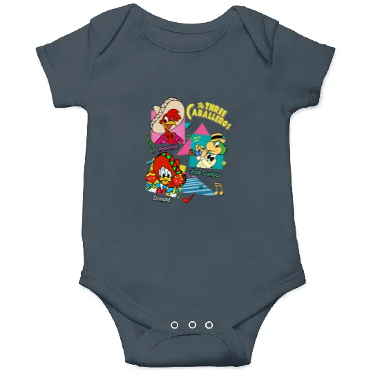 Disney The Three Caballeros Mexico Onesies, Three Caballeros Onesies