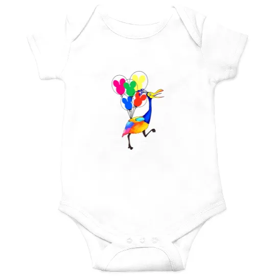 Disney Up Onesies, Kevin Up Onesies, Up Balloon Onesies, Disney Balloon Onesies