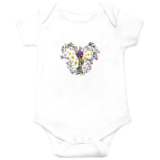 Rapunzel Tower Onesies, Tangled Onesies, Disney Princess Onesies