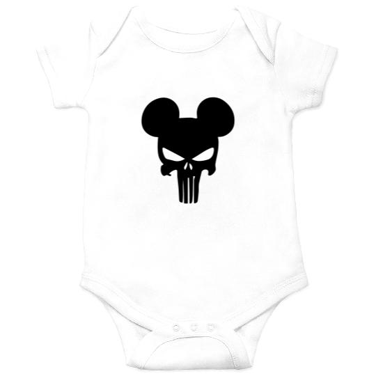 Disney Punisher Mickey Mouse Onesies