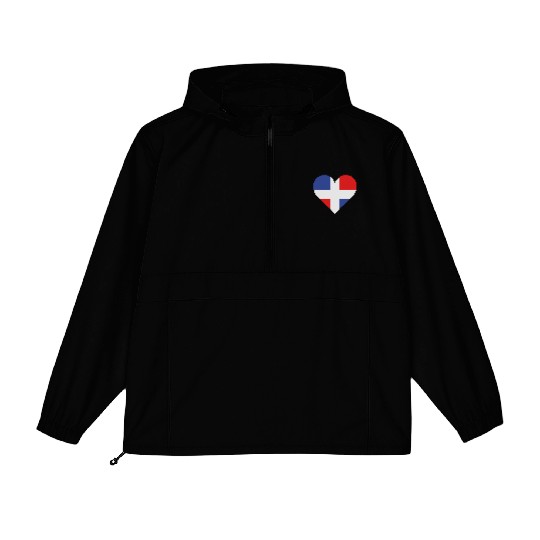 A Heart For The Dominican Republic Packable Anorak Jackets
