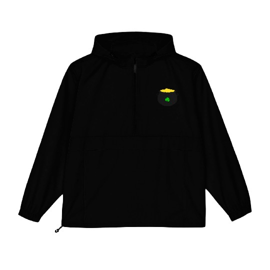 Pot of Gold St Patricks Day Packable Anorak Jackets