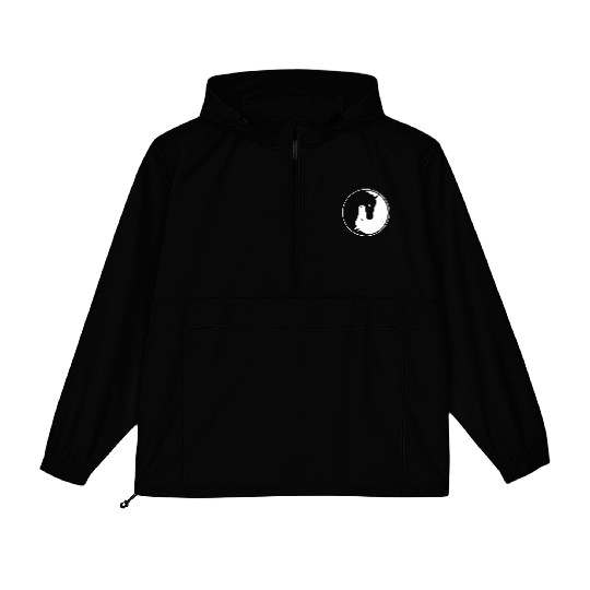 Yin Yang Human Horse Riding Equality Animal Gift Packable Anorak Jackets