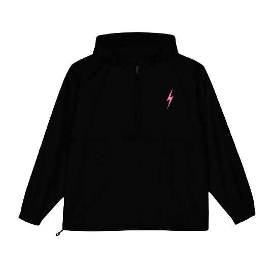 Pink Bolt Lightning | Bolt Graphic Packable Anorak Jackets