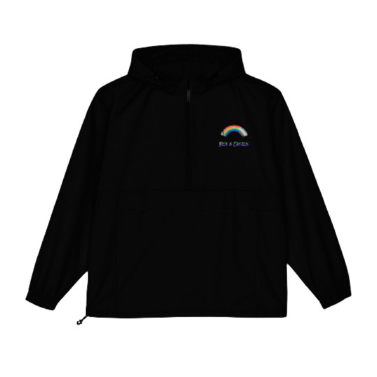 Heartstopper Rainbow LBGTQIA+ Nick and Charlie Packable Anorak Jackets
